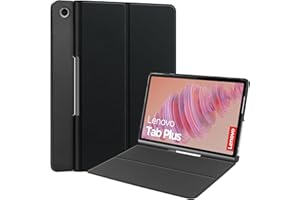 Vakarey Pokrowiec na tablet Lenovo Plus, ultracienkie etui na tablet do Lenovo Tab Plus 11,5 cala 2024 TB351FU, czarne
