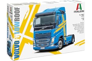 Italeri 3967 Volvo FH Low Roof, scala 1:24, Plastic Model Kit/Modello in plastica da montare