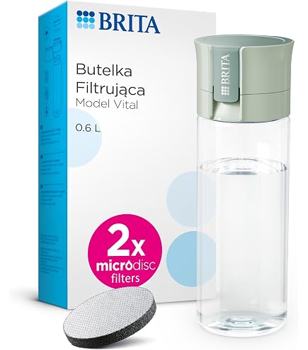 Borraccia Filtrante AQUAPHOR City 500 Ml &ndash; Tritan, Senza BPA, Colore Rubino &ndash; Perfetta Per Outdoor E Viaggi