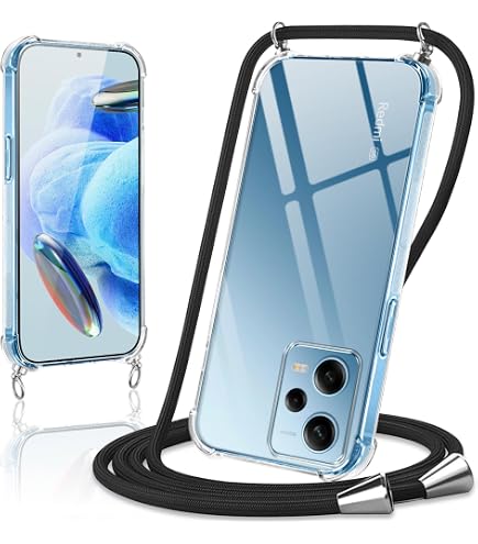 Vauki Custodia Con Cordino Per Xiaomi Redmi Note 13 Pro 5G / Poco X6 5G – TPU Morbido Rosa, Tracolla Regolabile, Antiurto
