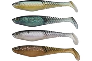 Berkley PowerBait® Cullshad Soft Bait | Señuelo de Pesca de acción Realista | Señuelo versátil para Depredadores como el Lucio, la lucioperca, la Trucha y la Perca | Múltiples Opciones