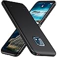 TesRank Nokia XR20 Case, Soft TPU Cover Matte [Anti-scratch] [Anti-fingerprint] for Nokia XR20-Black