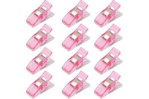 Unbekannt Clips rose, taille unique, 50 points