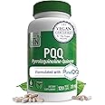PQQ 20mg Pyrroloquinoline Quinone as PureQQ | Vegan Certified, Non-GMO Gluten Free | by Health Thru Nutrition (Pack of 120)