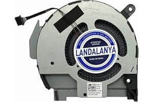LANDALANYA Replacement New CPU Cooling Fan Processor Cooler for Dell Latitude 14 5411 Laptop F3TXM 0F3TXM EG50060S1-C490-S9A DC28000PYSL DC5V 0.35A 4PIN Fan