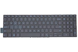 KBRPARTS Ersatz-Tastatur mit Hintergrundbeleuchtung, kompatibel mit Dell G3 3579 3779 3590, G5 5587 5590, G7 7588 7590 7790 Serie Game-Laptop mit blauem Rahmen US-Layout