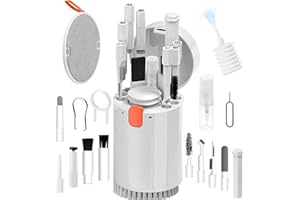 FXINDX Elektronik Reinigungsset 20 in 1 für Laptop Kamera Smartphone Tastatur Tablet, Tragbare Reinigungswerkzeuge mit Spray