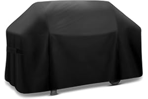 Tunansx 600D Copertura Barbecue da Esterno per Weber Summit 600 Series, Genesis 600 Series in tessuto Oxford impermeabile, 208 x 68 x 127 cm