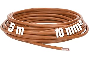 Lapp 4520035 H07V-K 10 mm² marrone I cavo di cablaggio I cavo flessibile I cavo singolo in PVC I cavo 10 mm2 I cablaggio