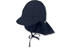 Sterntaler Gorra con Protección para El Cuello Infantil Unisex niños