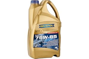 RAVENOL, fully synthetic high performance gear oil, 4 litres, MTF-1 SAE 75W-85