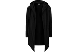 Urban Classics M?ska kurtka z d?ugim r?kawem Open Edge Cardigan z dzianiny, czarny, M