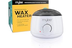 ‎MYLEE Mylee Professional elektrischer Wachserhitzer für alle Wachstypen, Wachsschmelzer für die Enthaarung, Enthaarungserhitzer mit anpassbarer Temperatur und eingebauter Thermo-Sicherheitskontrolle, 500ml