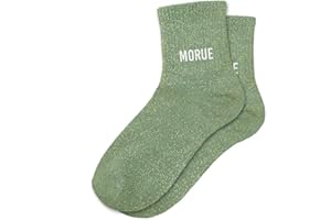 STC, Chaussettes paillettes courtes - Morue (taille unique 36-42)