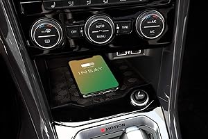 Inbay Cargador inalámbrico para Volkswagen T-ROC A1 10 W Coche Carga inductiva para Smartphone teléfono móvil Coche Carga inalámbrica Qi Certificado para instalación de Coche Integrado inalámbrico
