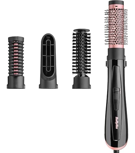 BaByliss Dry, Straighten and Style - Rotating Hair Dryer Brush