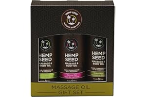 Aceites de masaje marca Earthly Body Massage Oil Gift Set Box