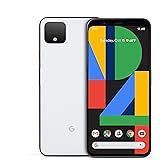 Google Pixel 4 XL (6.3 inch, Android) SIM-Free Factory Unlocked 4G/LTE Smartphone (G020P UK Model) (Clearly White, 128GB)