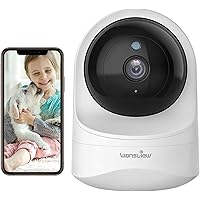 Wansview Überwachungskamera, WLAN IP Kamera WiFi 1080P für Baby, Ältere, Haustiere Monitor mit Bewegungserkennung, Zwei…