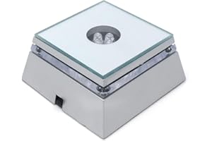 STARLET24 Podstawa z oświetleniem LED do podświetlania szklanych figurek, zmiennymi kolorami z 3 diod LED