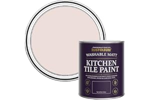 Rust-Oleum Pink water resistant Kitchen Tile Paint in Matt Finish - Elbow Beach 750ml