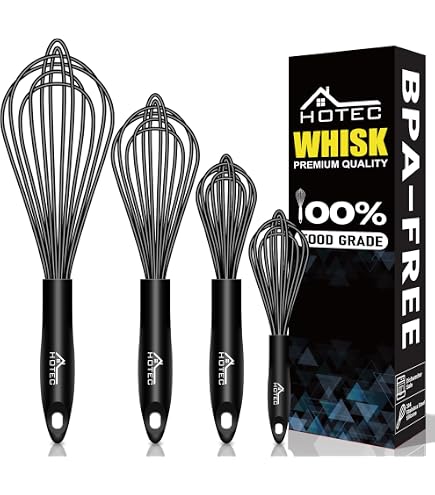 Fackelmann Frusta a spirale 27 cm SENSE, pratico utensile da cucina con parte funzionale in acciaio inox e silicone, frusta per padelle e pentole rivestite (colore: argento/nero), quantità: 1 pezzo
