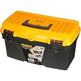 Mano Cs/18 D&uuml;z Kapaklı Klasik Takım &Ccedil;antası, Polipropilen, Siyah/Sarı, 18 &rsquo;&rsquo;