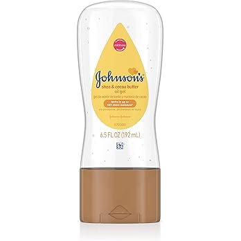 Johnson's Baby Oil Gel - Shea & Cocoa Butter - 6.5 oz by Johnson's : Amazon.fr: Bébé et Puériculture