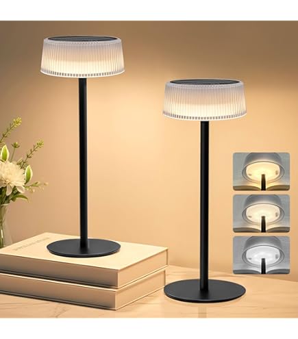 Philips Lampada Da Tavolo LED Wireless – Ricaricabile USB-C, 2 Altezze, 3 Colori Di Luce Regolabili, Resistente All'acqua