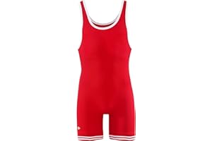 Matman Wrestling Singlet Double Knit Nylon Youth Boys Kids Weightlifting Made in USA