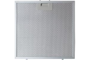 OOMVARMER Filtro de grasa para campana extractora de cocina filtro de aluminio rejilla de filtro universal metalico malla separadora repuesto extraccion humo (330x320mm /136+6/61+10)
