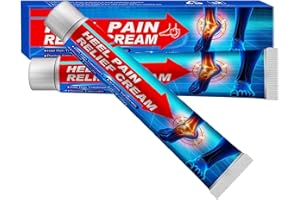 EEIIEY Heelcure Plantar Fasciitis Pain Relief Cream,Arthritis Pain Relief Cream,Plantar Fasciitis Fast-Acting Foot & Heel Pain Relief Cream Relieve Heel Pain (2 Pcs)