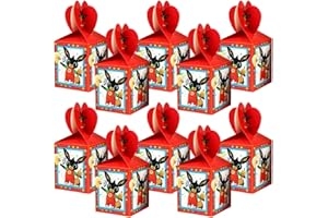 BESTZY Scatole Borse Festa per Bambini, 24 PCS per Compleanno, Caramelle