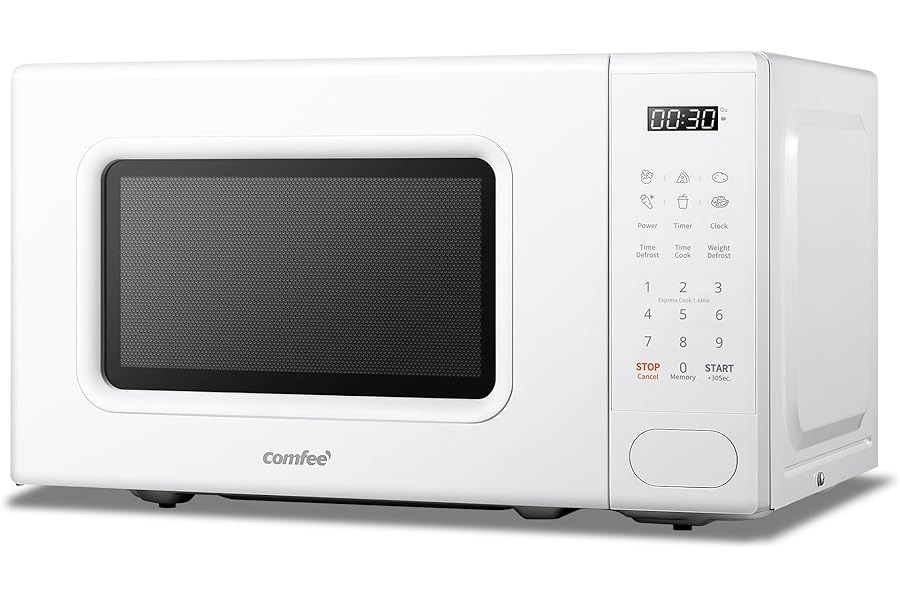COMFEE' Digital Microwave Oven, 700 W, 20 L, 6 Preset Menus, Express Cook, 11 Power Levels, Defrosting, Storage Function - White - CM-E202CC(WH)4.5 out of 5 stars1,871€72.85