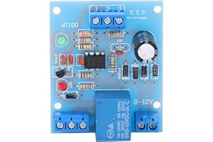 TTAMG Módulo controlador de nivel de agua de 12 V, interruptor automático de nivel de líquido, accesorio de placa de circuito, módulo de sensor controlador de nivel de líquido