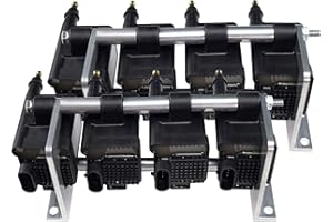 ICT BILLET LS Remote Mount Holley Smart EFI Coil Relocation Brackets 556-112 LSX LS LQ4 LQ9 Swap Billet, 551588