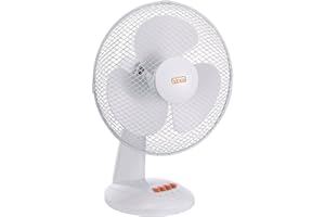 Vinco 70601 Ventilatore Tavolo, Bianco