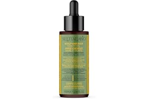 BELL'ITALIABIO Olio Capelli Rosmarino Sani e Forti I00ml - Favorisce la Ricrescita e Rinforza il Bulbo Pilifero - Formula Naturale, 100% Made in Italy, Non Lascia Residui, Profumo Aromaterapico, Pronto all'Uso