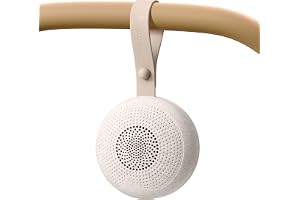 Dreamegg Protable White Noise Machine Baby tillverkad av hållbara material | Vit ljudenhet, 21 lugnande ljud, sömnhjälp för spädbarn, 30/60/90min. Timer, 1800 mAh, USB-C, speldosor