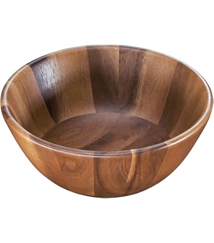 IKEA BLANDA MATT Servier Salatschale 28 cm Bambus nature : Amazon.de:  Kche, Haushalt & Wohnen