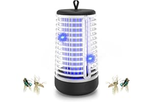 YOUKK Lampada Antizanzare Elettrica, Zanzariera Elettrica, Lampada Antizanzare con UV Tubo di Ricambio, per Insetti per Interni di Grandi Dimensioni per Casa Giardino Interno Esterno