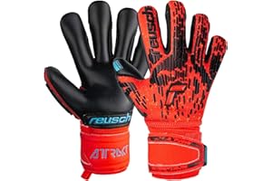 Reusch Gants de Gardien de But Attractifs Freegel Gold Finger Support Junior avec Excellente Adhérence et Couture Intérieure Jeunesse Unisexe