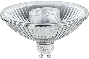 Paulmann 28514 Led Qpar111 4W Gu10 230V Biała Ciepła Lampa 24 °,Alu,1Er Set, 4.0 Watts