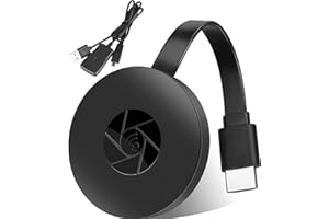 LZSZHY Wireless Display Adapter 4K 1080p Wifi Screen Mirroring Streaming Display Dongle 2.4GHz Miracast HDMI Dongle for Android/IOS/Windows/HDTV/Monitor/Projector Support Miracast/DLNA