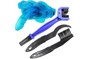 deegbbyi Set Attrezzi per Catene per Biciclette, Strumento Per La Pulizia Della Catena Dellas Bicicletta, Spazzola Pulizia per Catena Bicicletta, Multifunzionale Pulisci Kit, per Catenas Della Bici