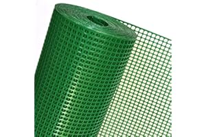 HaGa® Clôture de jardin en plastique 1 m de hauteur 8 mm (au mètre)