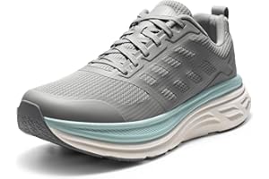 NORTIV 8 Men's Road Running Shoes Trainers Walking Shoes Active Float Athletic Gym Workout Jogging Comfortable Trainers Sneakers