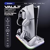 Dossimo PS5/Slim/Pro Soğutucu Ledli Stand ve Joystick Şarj İstasyonu