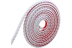 Gaahing Finiture flessibili per modanature da parete, design autoadesivo a buccia e bastone, decorazioni per la casa sul bordo delle piastrelle del telaio dello specchio dell'armadio