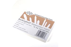Bockingford Artists Cold Pressed (NOT Surface) Watercolour Paper A4 Pack 20 Sheets 300g Curtisward Pack